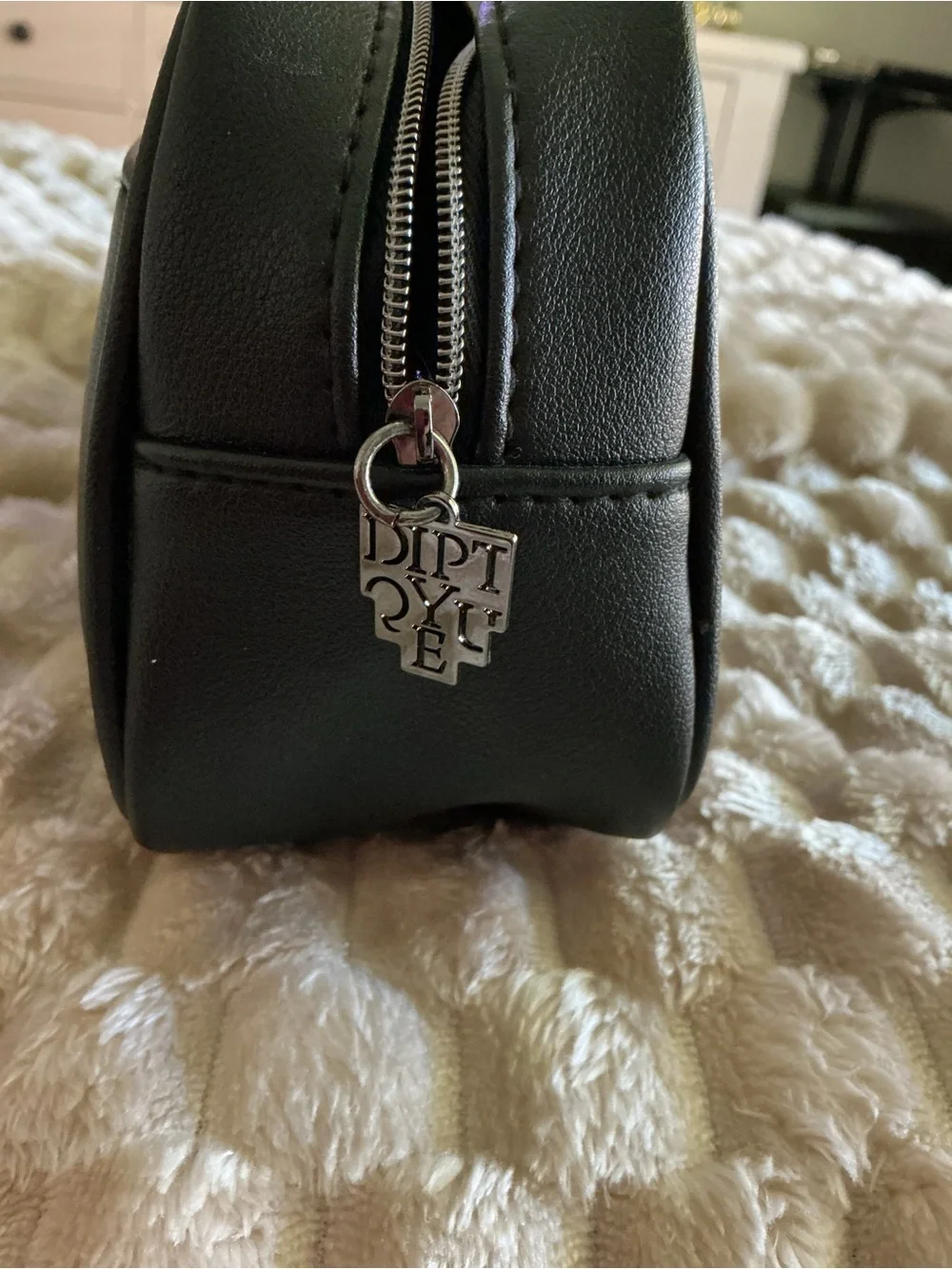 🖤 Diptyque Paris Black Cosmetic / Toiletry Bag 🖤
